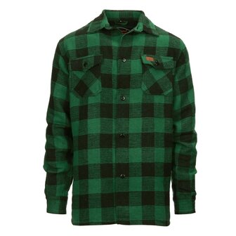 Longhorn Lumberjack Houthakkershemd Groen