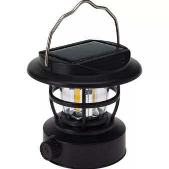 Campinglamp Solar oplaadbaar USB