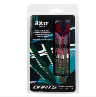 Abbey darts nickel/silver