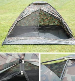 Camouflage tent fosco