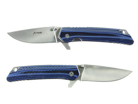 X-Treme Blue Strike Micarta