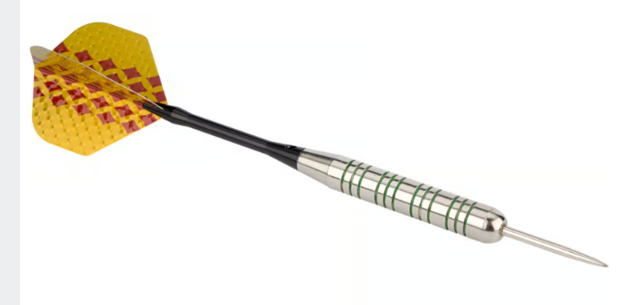 Abbey darts nickel/silver